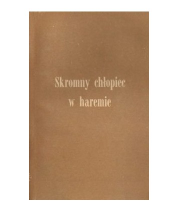 Skromny chłopiec w haremie