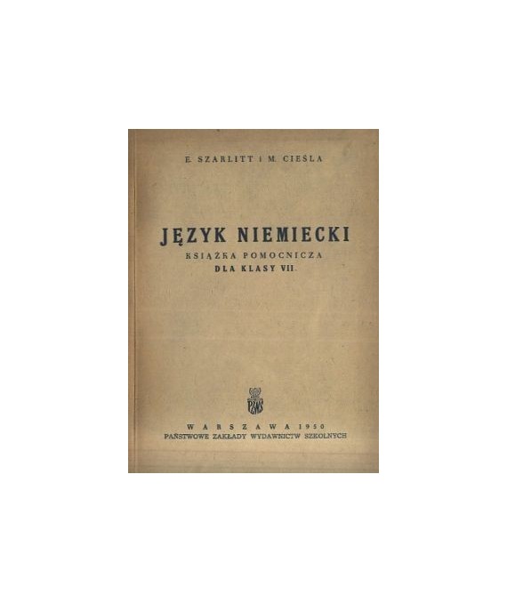 Język niemiecki. Książka pomocnicza dla klasy VII