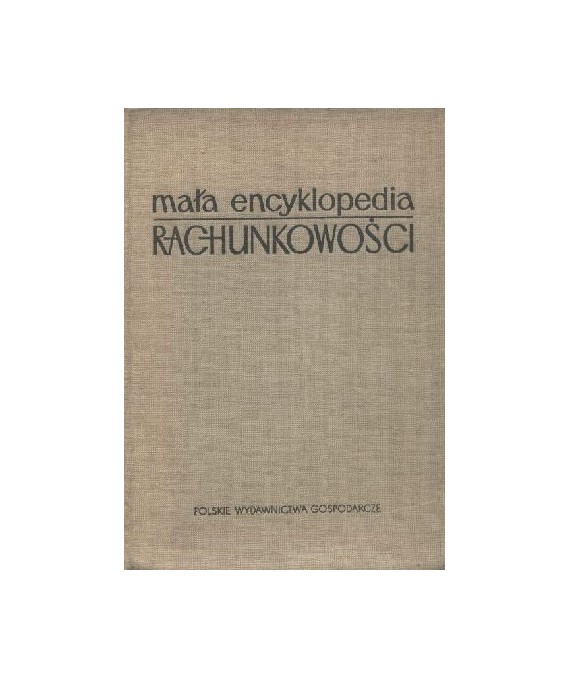 Mała encyklopedia rachunkowości