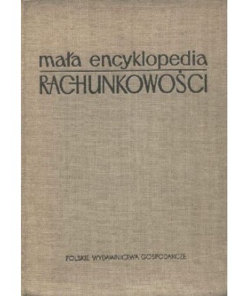 Mała encyklopedia rachunkowości