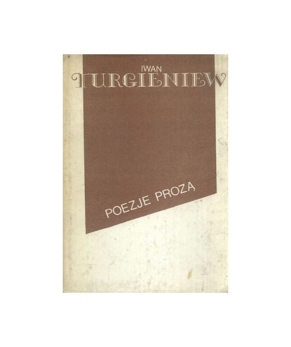 Poezje prozą