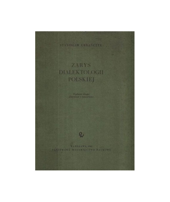 Zarys dialektologii polskiej