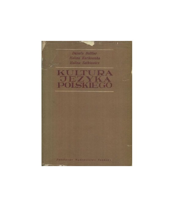 Kultura języka polskiego. Zagadnienia poprawności gramatycznej