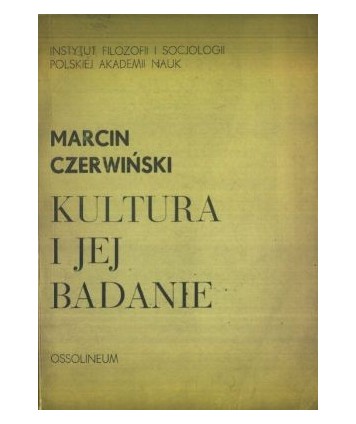 Kultura i jej badanie