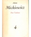 Dzieła poetyckie t.1-4 Wiersze, powieści poetyckie, utwory dramatyczne, Pan Tadeusz