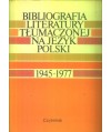 Bibliografia literatury tłumaczonej na język polski wydanej w latach 1945-1977 cz.II