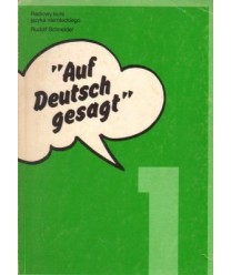 Auf Deutsch gesagt. Powiedziane po niemiecku cz.1