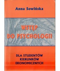 Wstęp do psychologii dla studentów kierunków ekonomicznych