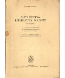 Zarys dziejów literatury polskiej t.1-2