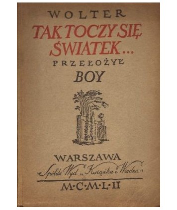 Tak toczy się światek...