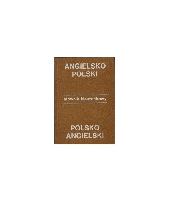Kieszonkowy słownik angielsko-polski, polsko-angielski