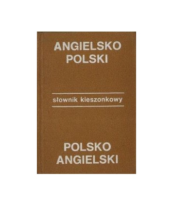 Kieszonkowy słownik angielsko-polski, polsko-angielski