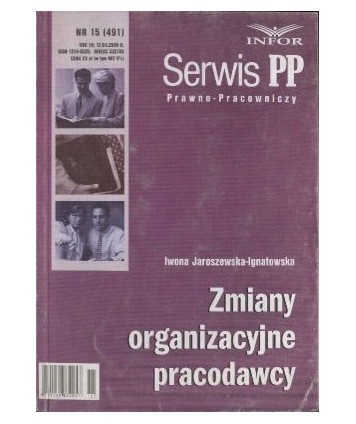 Zmiany organizacyjne pracodawcy