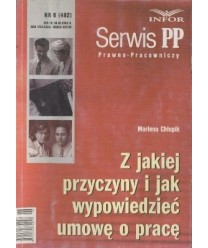 Z jakiej przyczyny i jak wypowiedzieć umowę o pracę