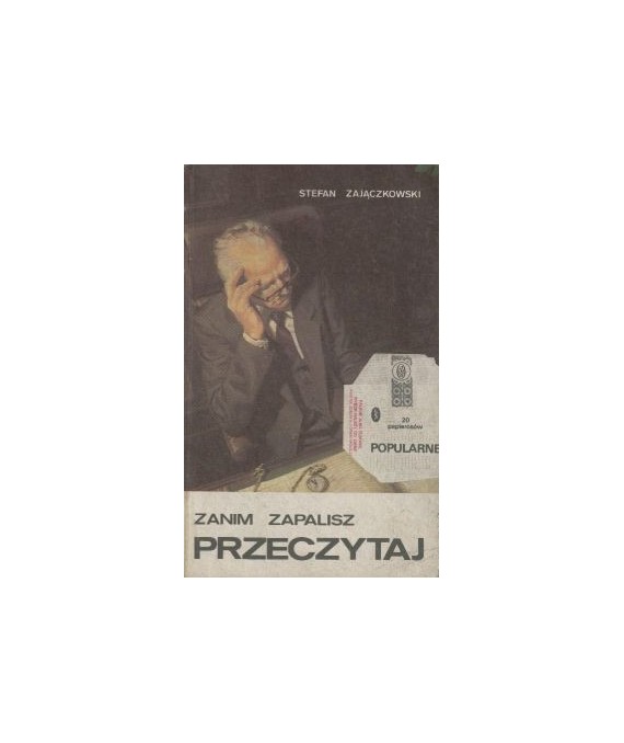 Zanim zapalisz, przeczytaj