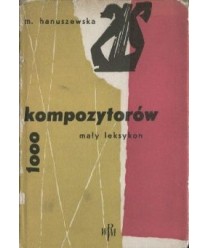1000 kompozytorów. Mały leksykon