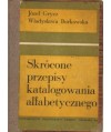 Skrócone przepisy katalogowania alfabetycznego