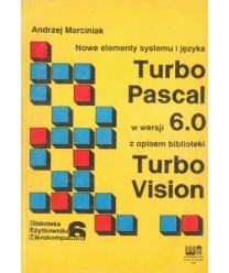 Turbo Pascal w wersji 6.0, z opisem biblioteki Turbo Vision
