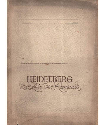 Heidelberg zur Zeit der Romantik