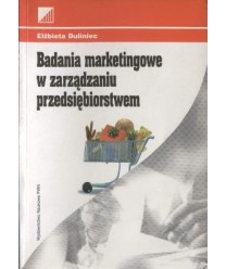 Badania marketingowe w zarządaniu przedsiębiorstwem