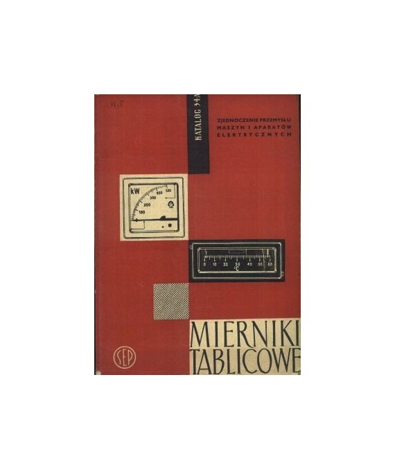 Mierniki tablicowe Katalog 34-A