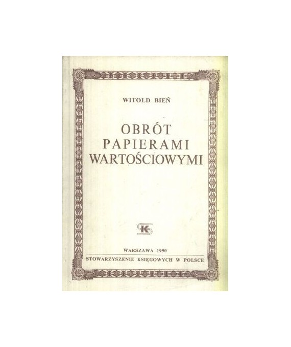 Obrót papierami wartościowymi