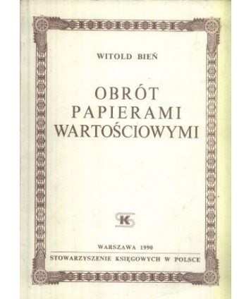 Obrót papierami wartościowymi