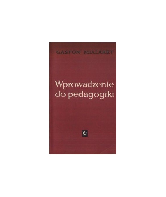 Wprowadzenie do pedagogiki
