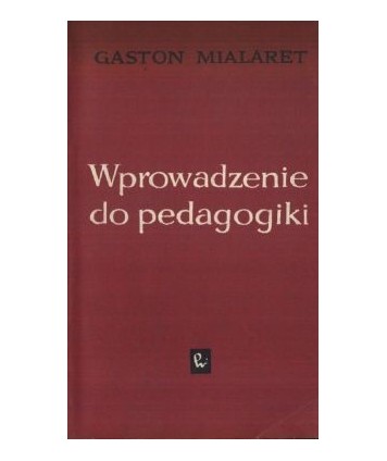 Wprowadzenie do pedagogiki