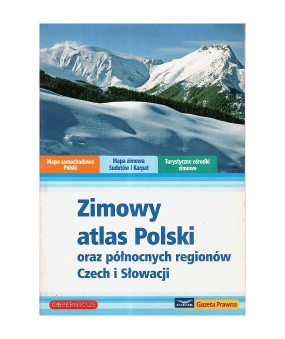 Zimowy atlas Polski oraz północnych regionów Czech i Słowacji