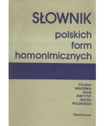 Słownik polskich form homonimicznych