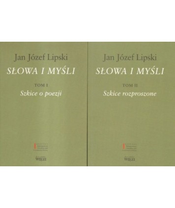 Słowa i myśli t.1-2. Szkice o poezji, Szkice rozproszone