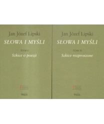 Słowa i myśli t.1-2. Szkice o poezji, Szkice rozproszone