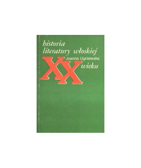Historia literatury włoskiej XX wieku