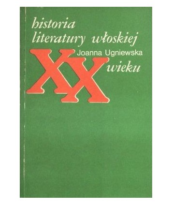 Historia literatury włoskiej XX wieku