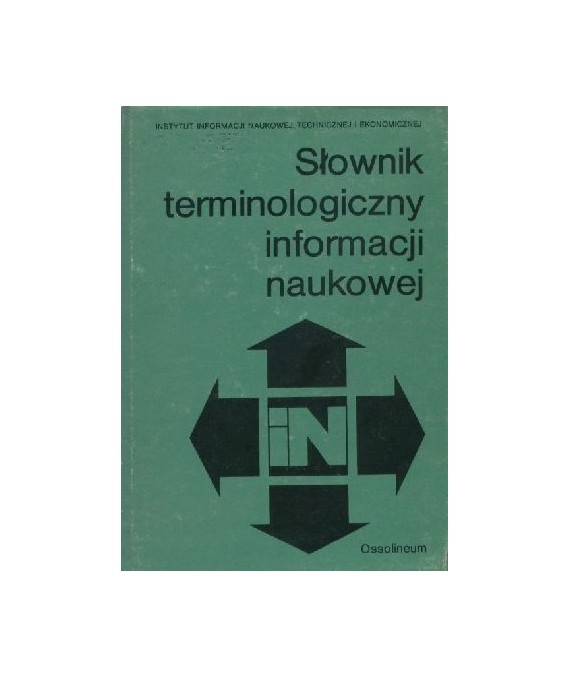 Słownik terminologiczny informacji naukowej