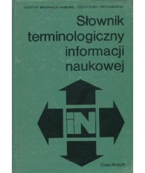 Słownik terminologiczny informacji naukowej