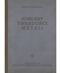 Pomiary twardości metali