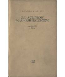 Ze studiów nad oświeceniem. Zagadnienia i fakty