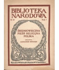 Średniowieczna pieśń religijna polska