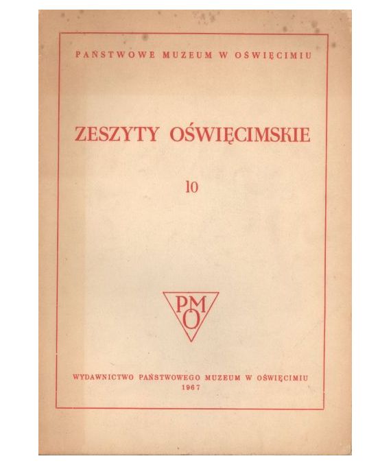 Zeszyty oświęcimskie 10