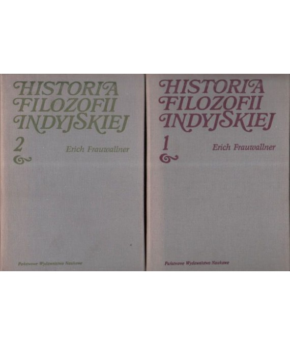 Historia filozofii indyjskiej t. 1-2