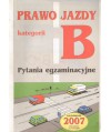 Prawo jazdy, kat. B, pytania egzaminacyjne