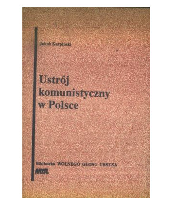 Ustrój komunistyczny w Polsce