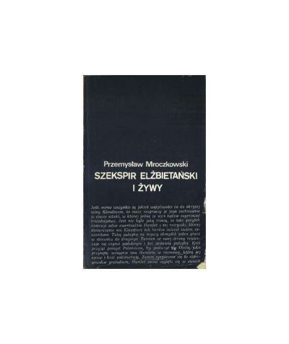 Szekspir elżbietański i żywy