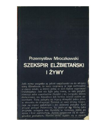 Szekspir elżbietański i żywy