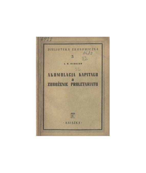 Akumulacja kapitału a zubożenie proletariatu