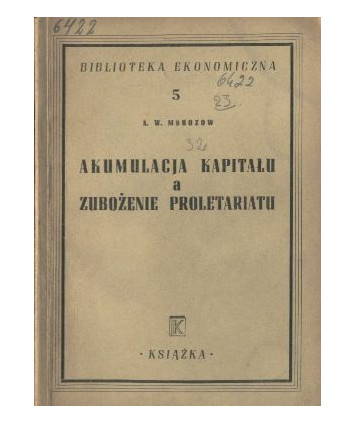 Akumulacja kapitału a zubożenie proletariatu