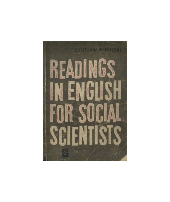 Readings in english for social scientists. Podręcznik