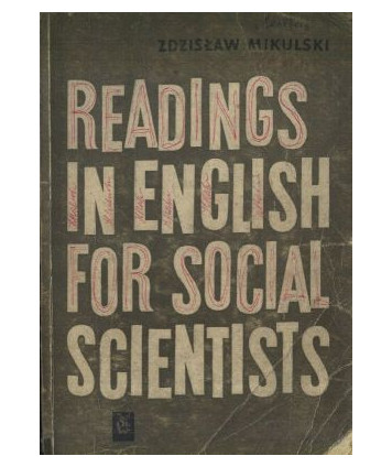 Readings in english for social scientists. Podręcznik